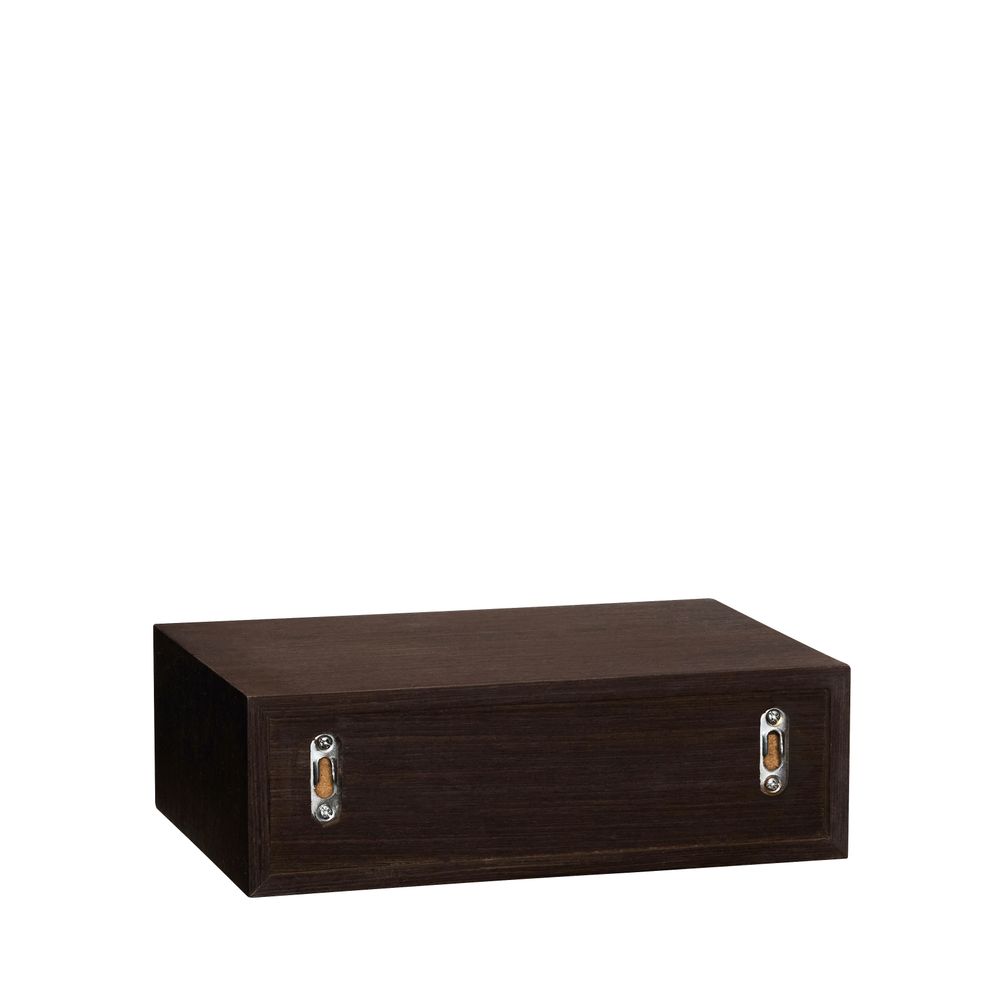 Hübsch Hide oppbevaringskasse 30x20 cm – brun