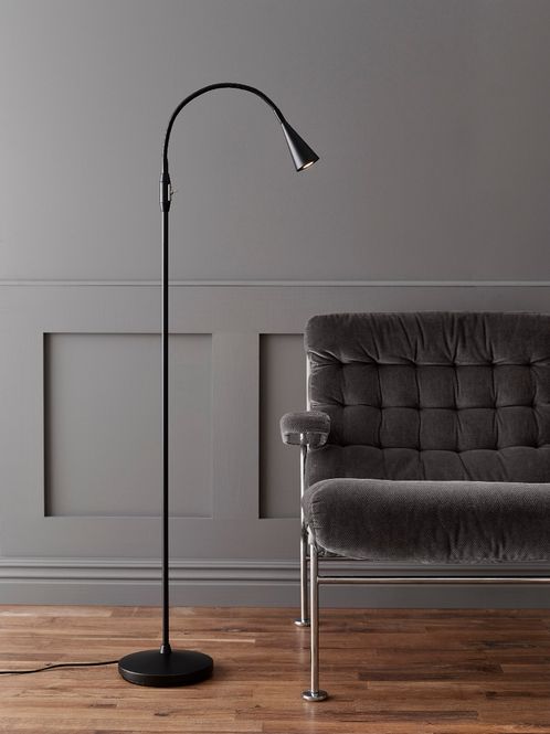 Hovedbilde Belid Ledro LED gulvlampe matt svart