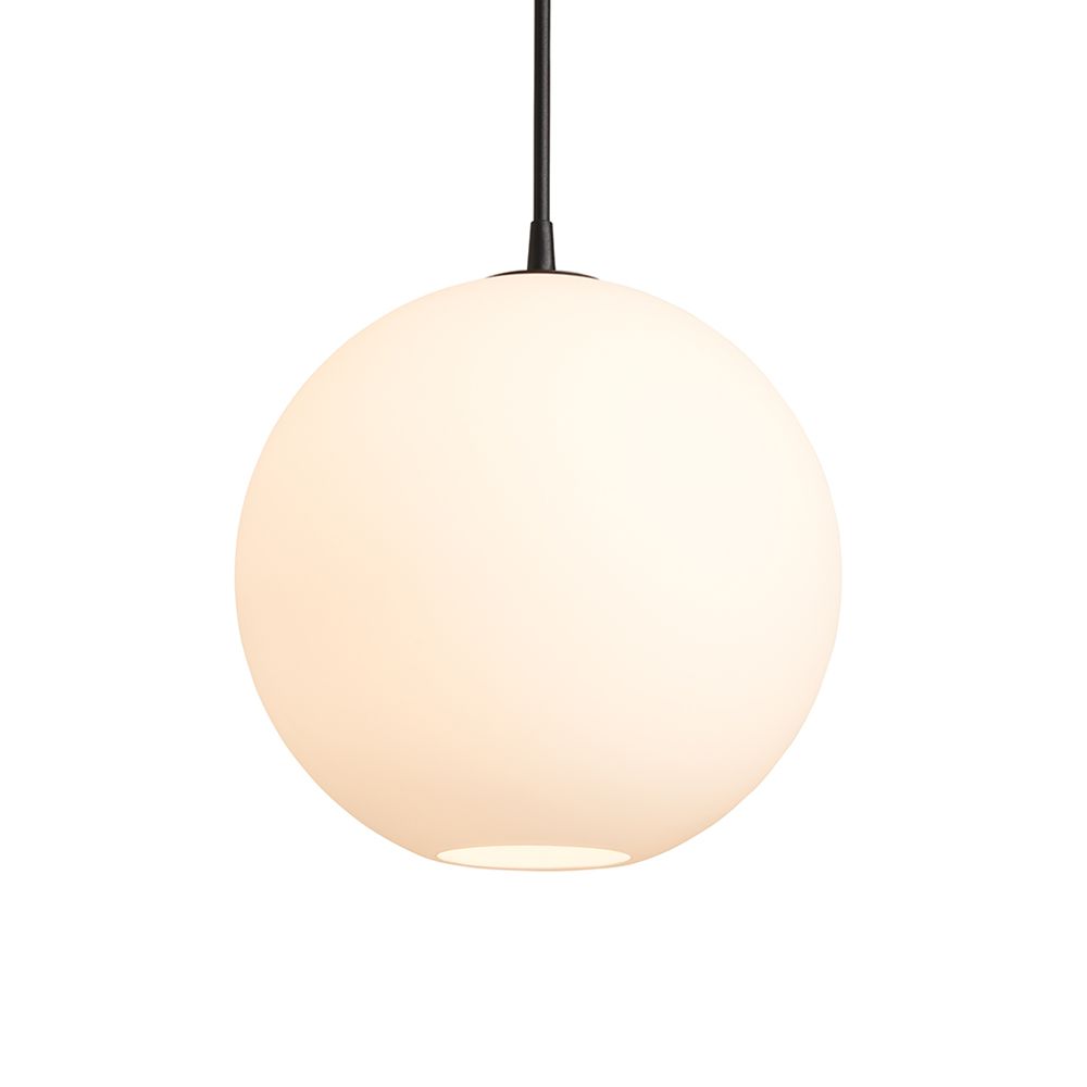 Belid Capo Pendel Ø35 Sort Opal Glass
