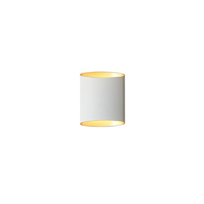 Hovedbilde Belid Sinne Vegglampe Hvitstruktur Messing