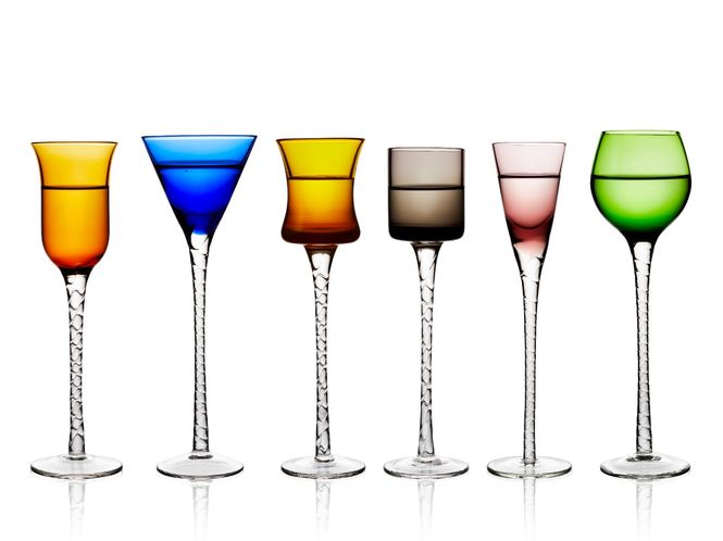 Hovedbilde Lyngby Glass London Snapseglass assortert 6-pk.
