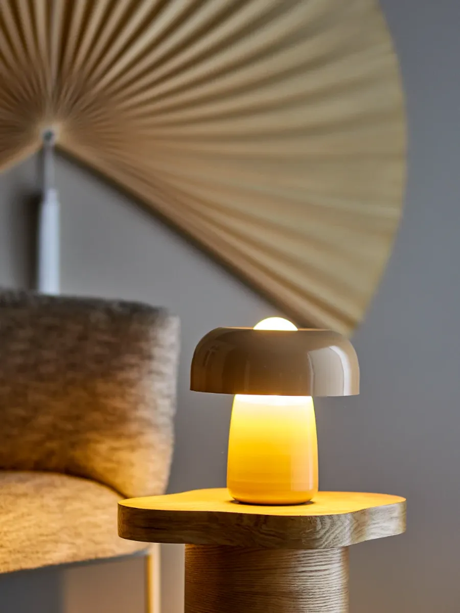 Bloomingville Ylva Bordlampe Beige