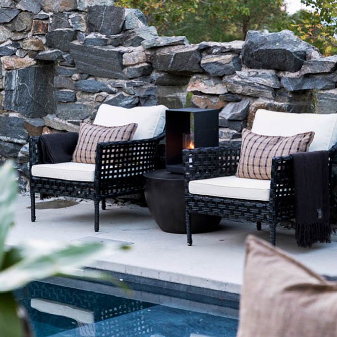 Hovedbilde Artwood Santa Monica Loungestol Classic Black