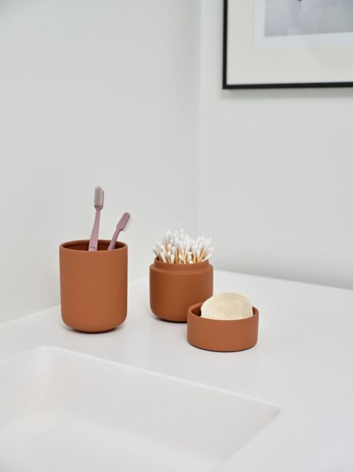 Hovedbilde Zone Denmark Ume Tannbørsteholder Terracotta