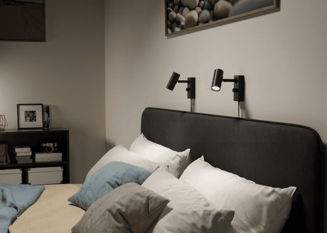 Hovedbilde Belid Cato Vegglampe 4W Sort