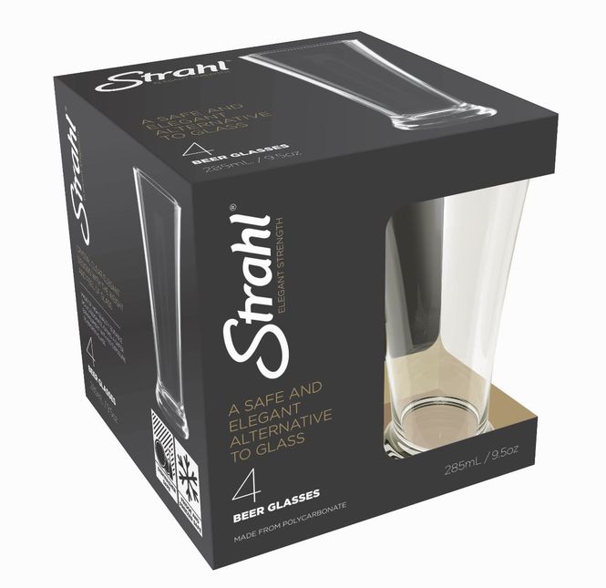 Hovedbilde Strahl Ølglass 285ml 4pk