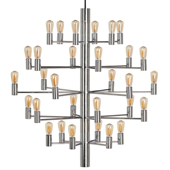 Hovedbilde Herstal Manola 30 Krom LED (inkl lyspærer!)