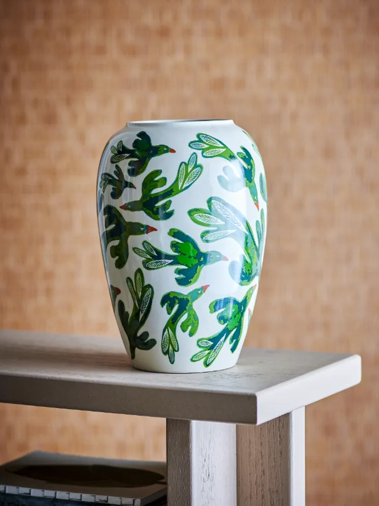 Bloomingville Birdliva Vase Grønn 33 cm