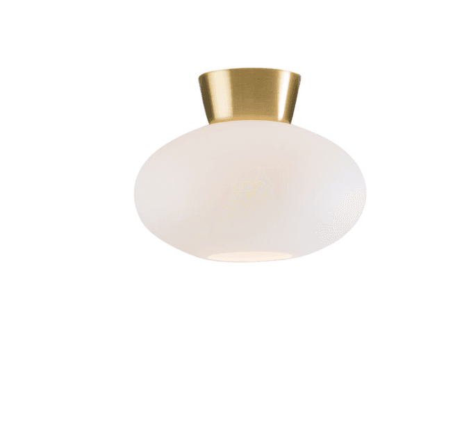 Hovedbilde Belid Bullo Plafond Ø27cm Messing Opalglass