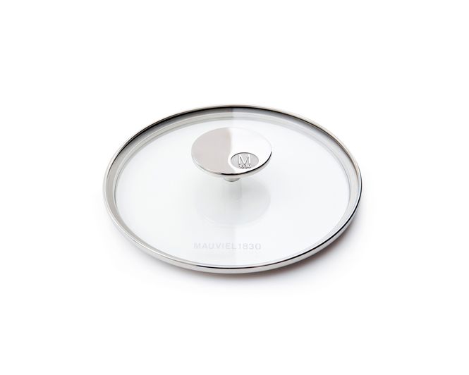 Hovedbilde Mauviel M'360 glasslokk klar/stål - 16 cm.