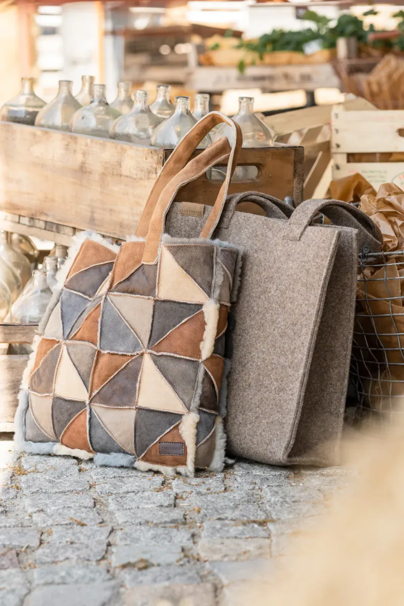 Shepherd Milano Veske Saueskinn Mix