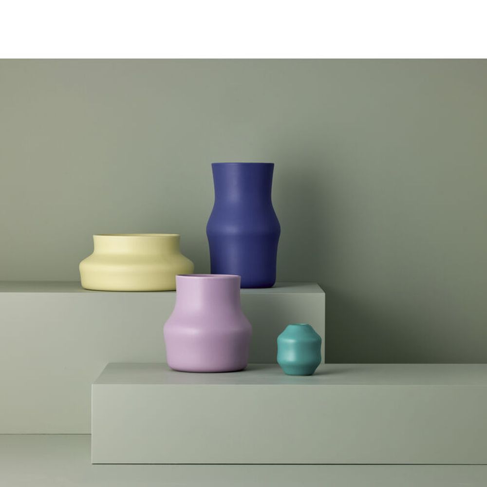 Gense Dorotea Vase H12 cm Gul