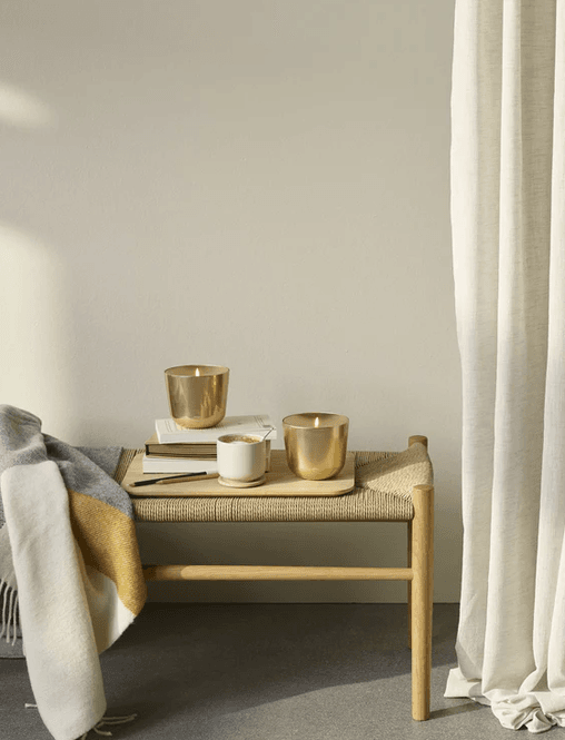 Hovedbilde Stelton Solis Olje lampe Messing