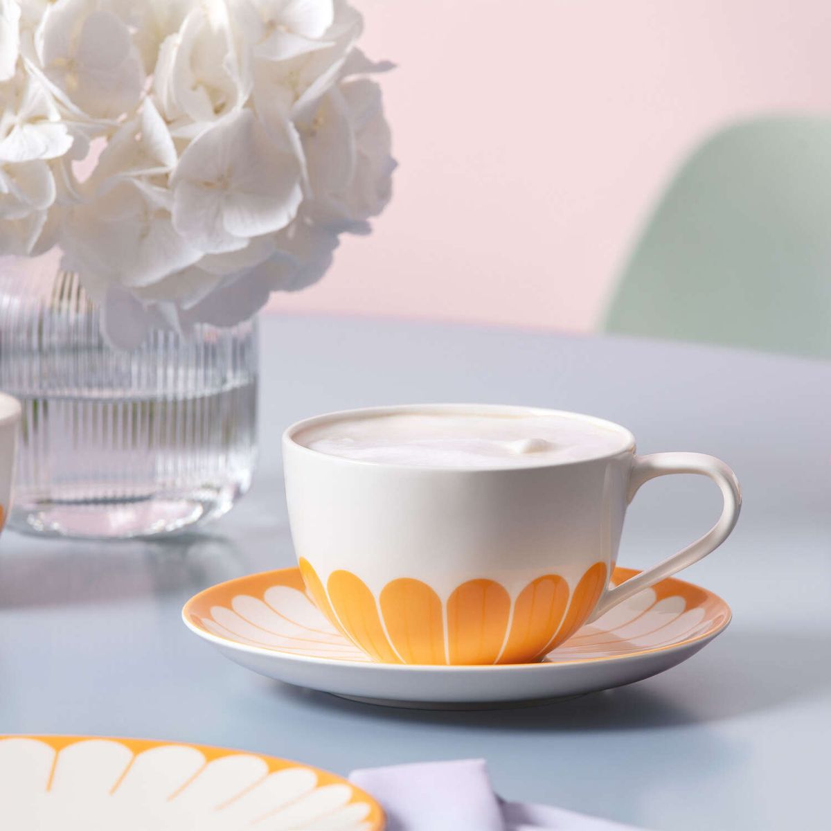 Villeroy & Boch Fleur Soleil Skål til Frokostkopp 17,5 cm
