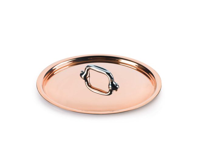 Hovedbilde Mauviel M'150s lokk kobber/stål - 14 cm