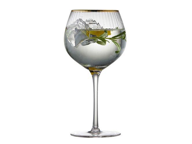 Hovedbilde Lyngby Glass Palermo Gold Gin & Tonic Glass 65 cl ...