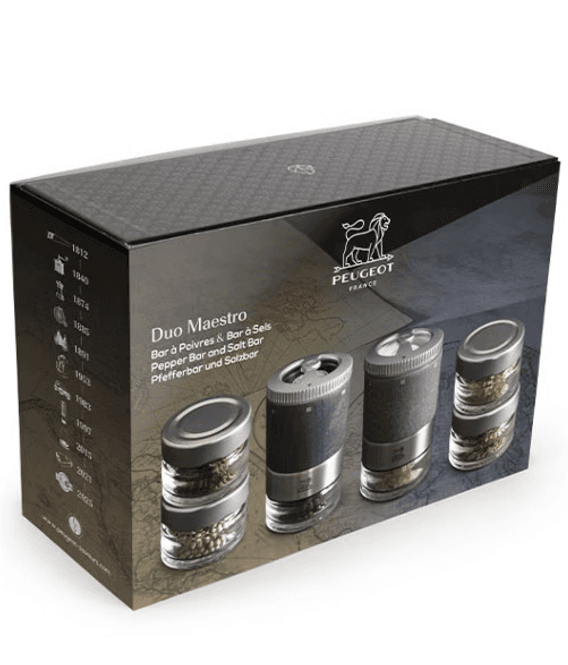 Hovedbilde Peugeot Duo Maestro Gavesett med Pepper Bar og ...