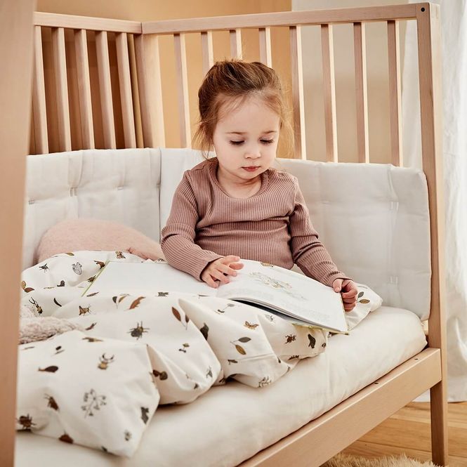 Hovedbilde Leander Laken til babyseng 2stk hvit