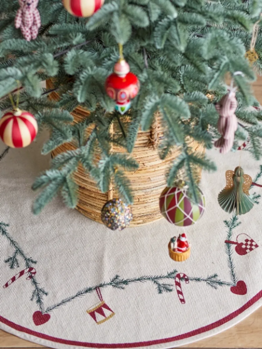 Bloomingville Yule Juletreteppe 110 cm