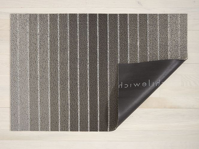 Hovedbilde Chilewich Dørmatte Block Stripe Taupe Stor