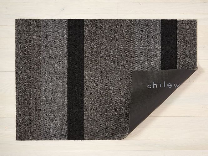 Hovedbilde Chilewich Dørmatte Bold Stripe Silver/Black Stor