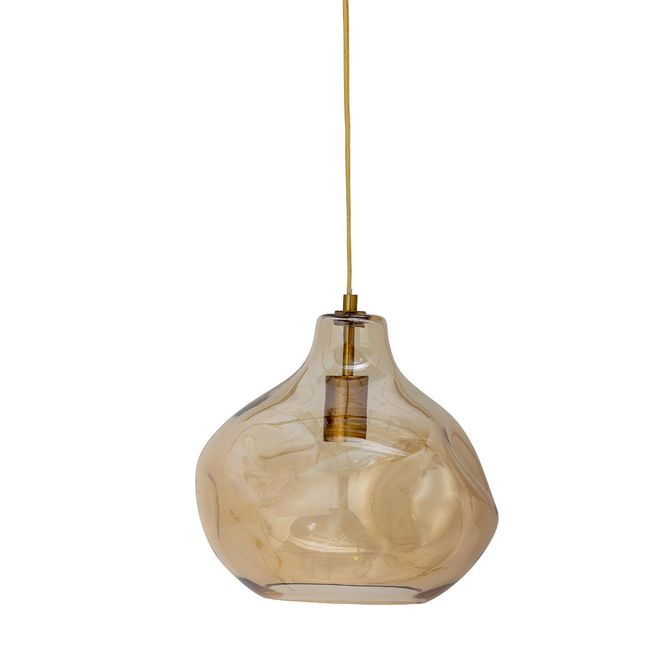 Hovedbilde Bloomingville Azizi Pendel Glass Brun Ø30 cm