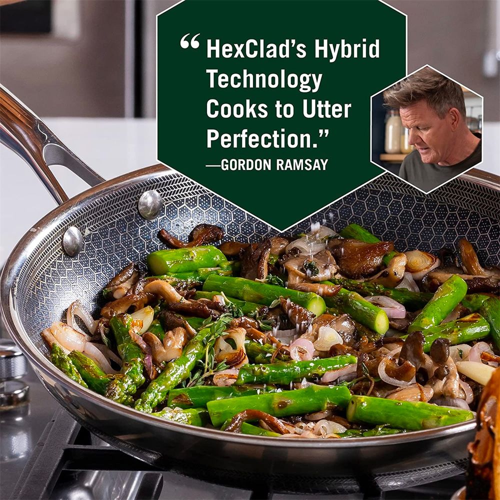 HEXCLAD by Gordon Ramsay  Stekepanne 30cm, hybrid