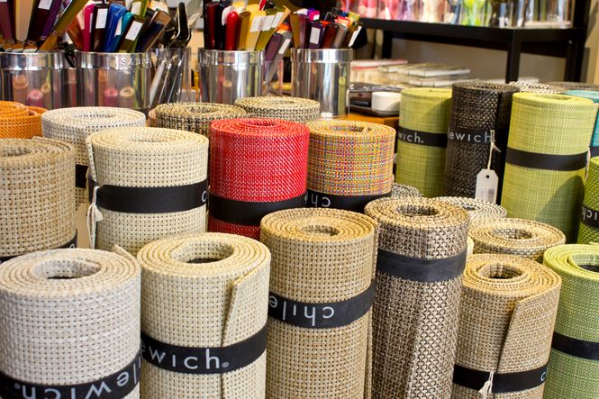 Hovedbilde Chilewich Servise Basketweave Chestnut 4stk