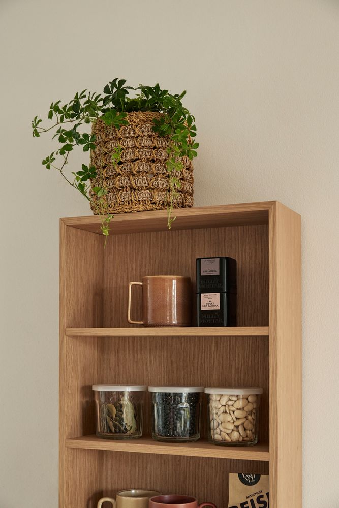 Hübsch Pine Kurv Natur/Multi 2 stk