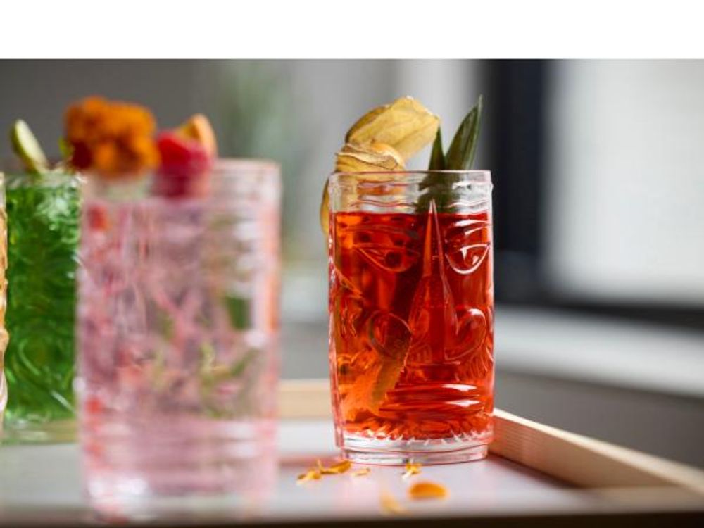 Lyngby Glas Krystal Tiki Cocktailglass 4 stk 45 cl