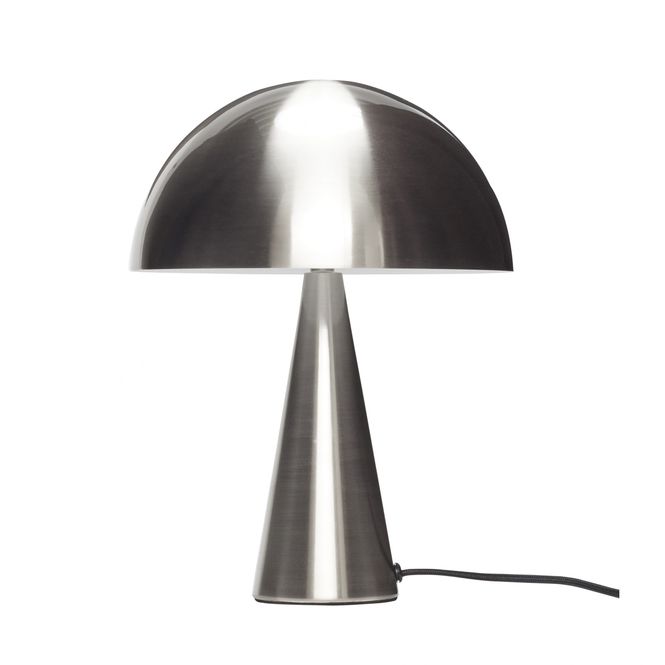 Hovedbilde Hübsch Mush bordlampe Nikkel 33 cm