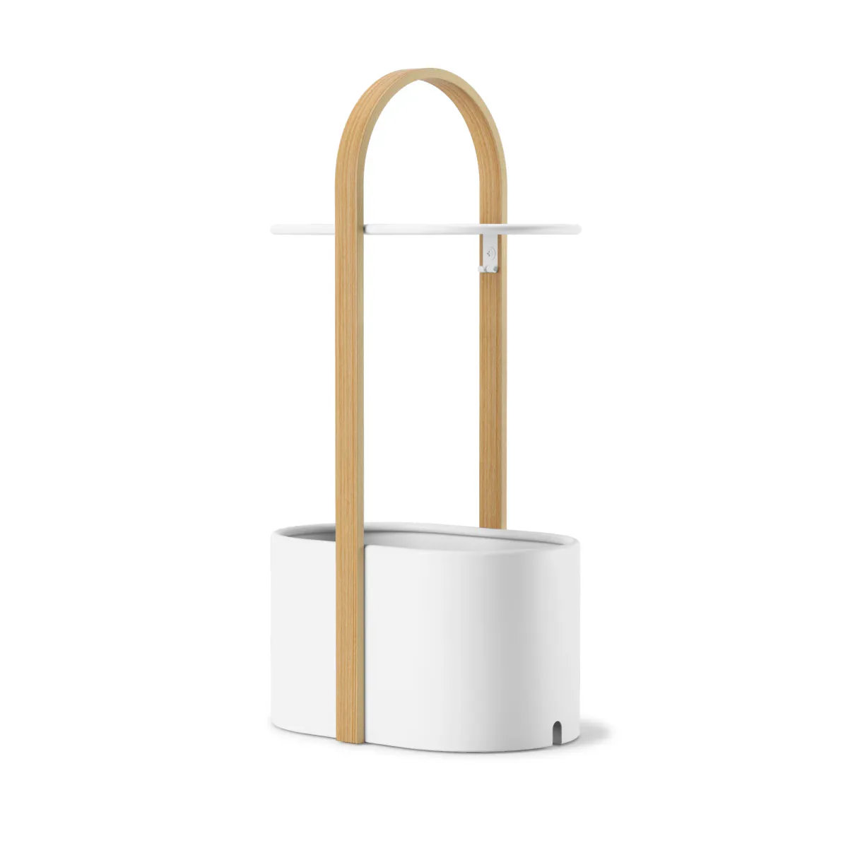 Umbra Bellwood sidebord med oppbevaring hvit natur