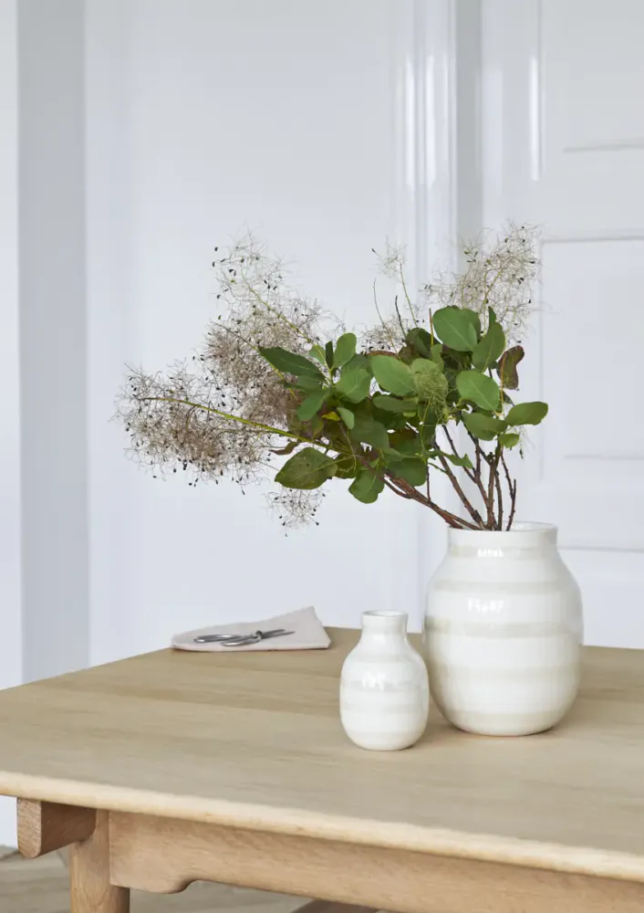 Kähler Omaggio Vase Perlemor 20 cm