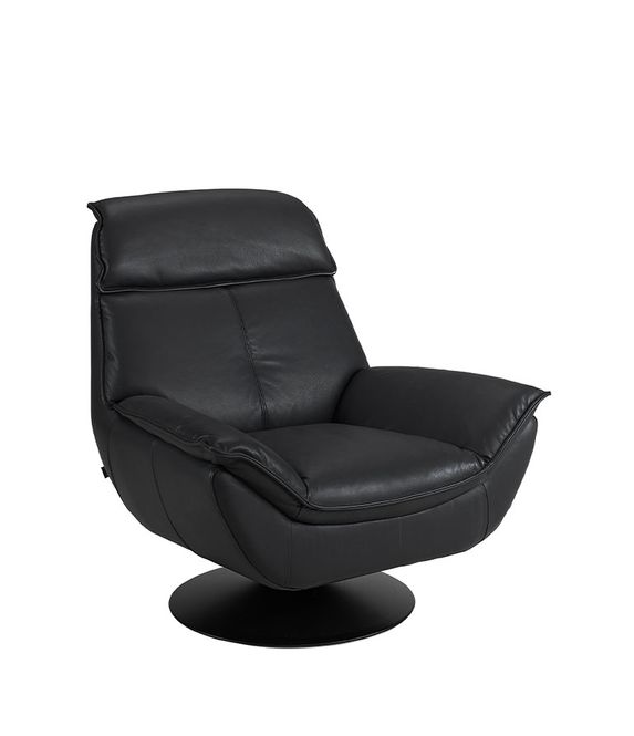 Hovedbilde Artwood Tribeca Hvilestol Skinn Black