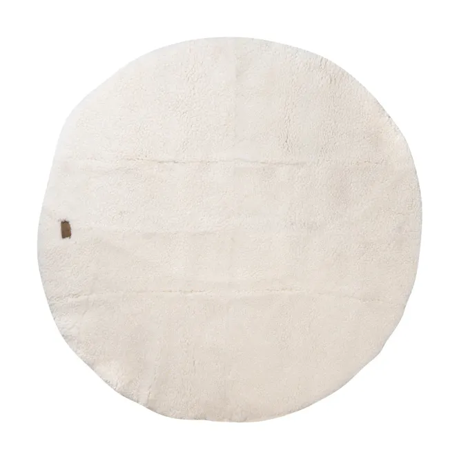 Hovedbilde Shepherd Ebba Teppe Ø120 cm Creme