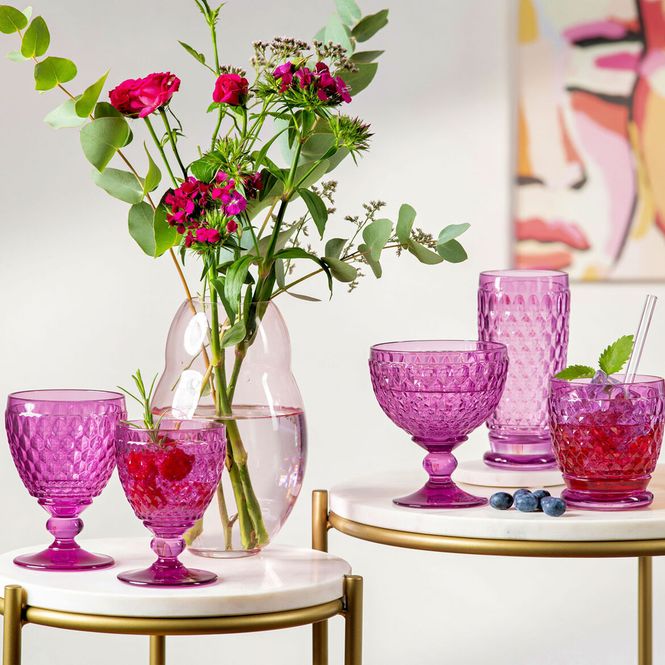 Hovedbilde Villeroy & Boch Boston Hvitvinsglass 125 ml Lilla