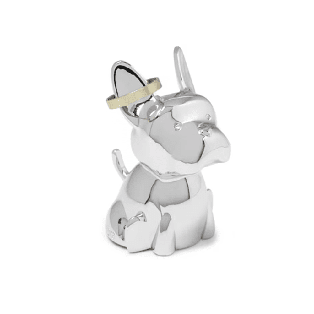 Umbra Zoola French Bulldog Ringholder Krom