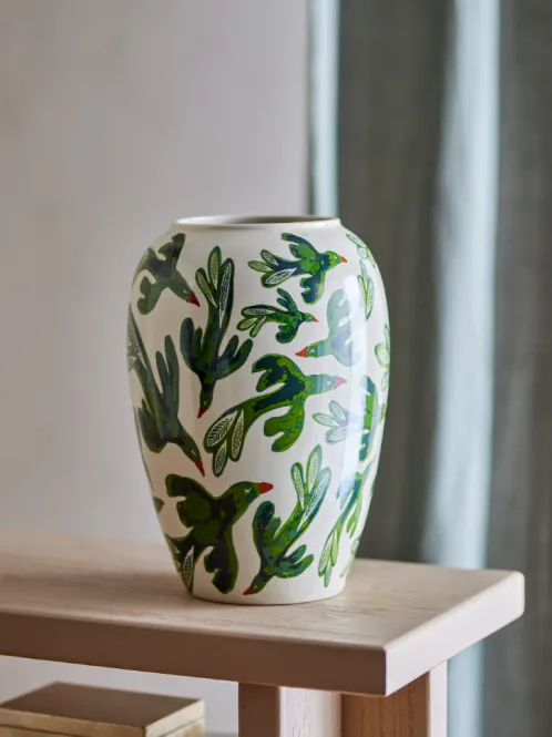 Hovedbilde Bloomingville Birdliva Vase Grønn 33 cm