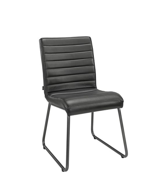 Hovedbilde Artwood Sabina Easy Spisestol Skinn Black Taupe