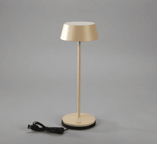 Hovedbilde Trend Collection Menton USB Bordlampe Matt Sand