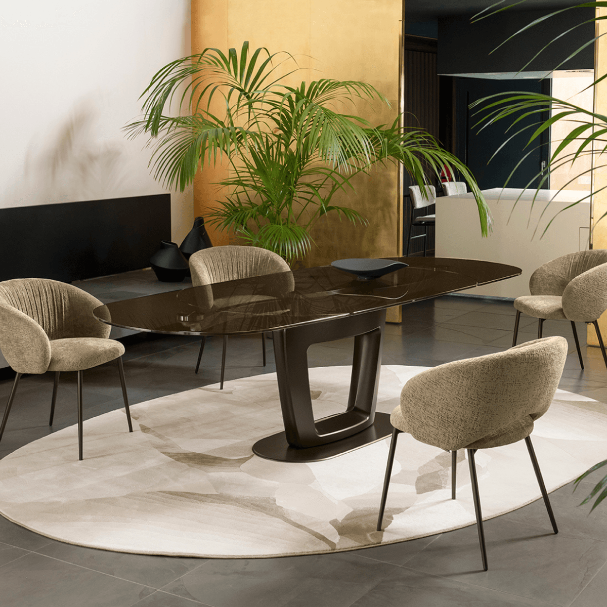 Anime Stol  Matt bronse / Taupe