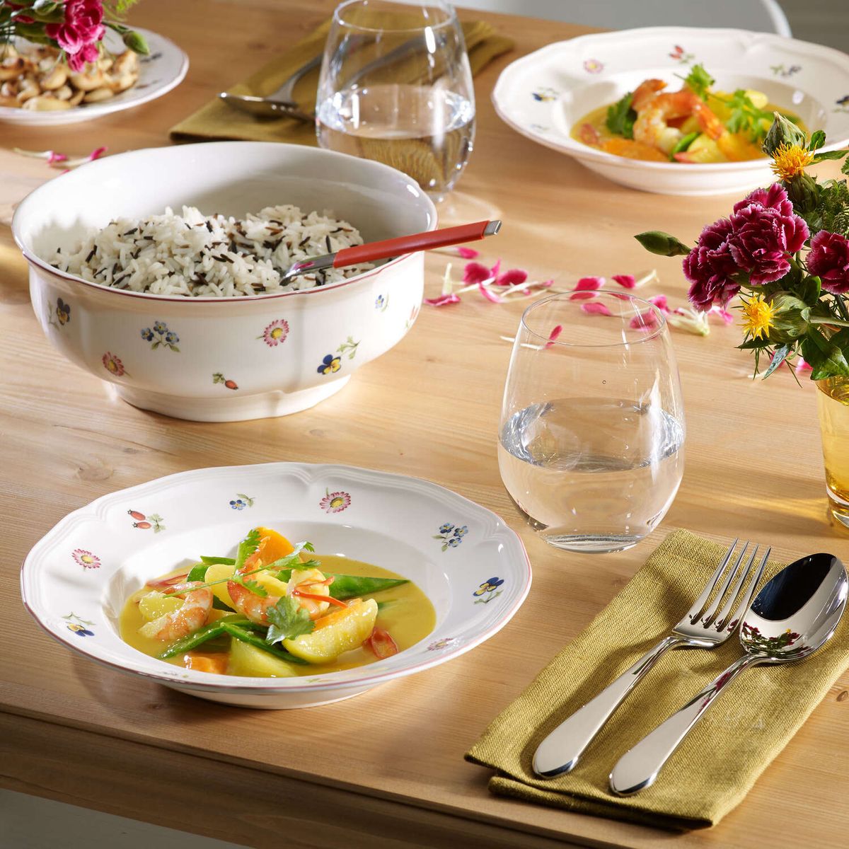 Villeroy & Boch Petite Fleur Dyp Tallerken 20 cm
