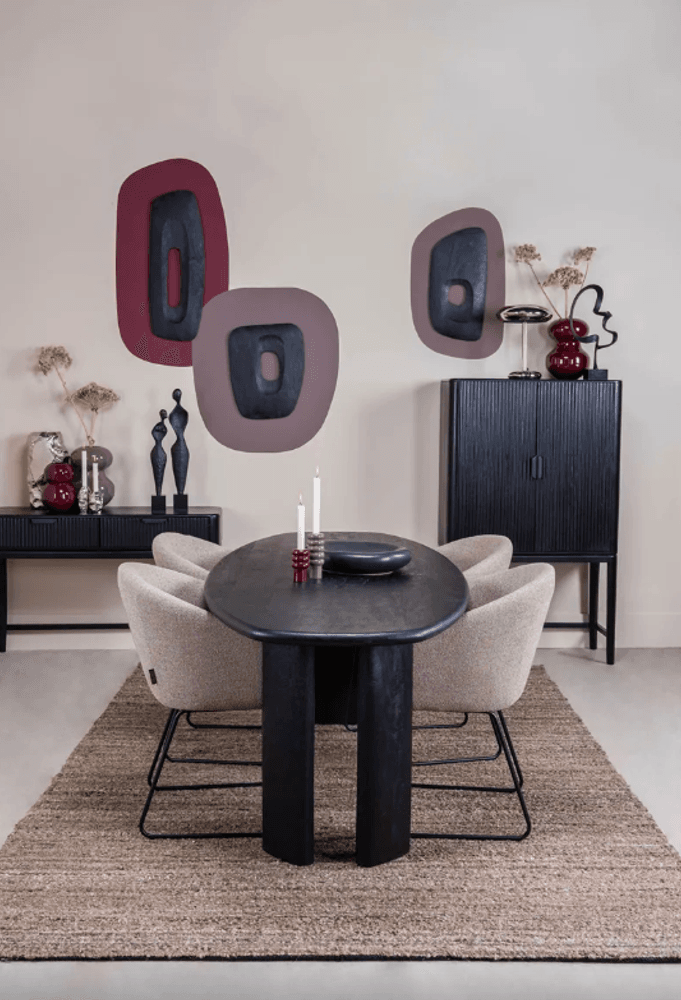 Trend Collection Mesa Konsollbord Svart 120 x 40 x 76 cm