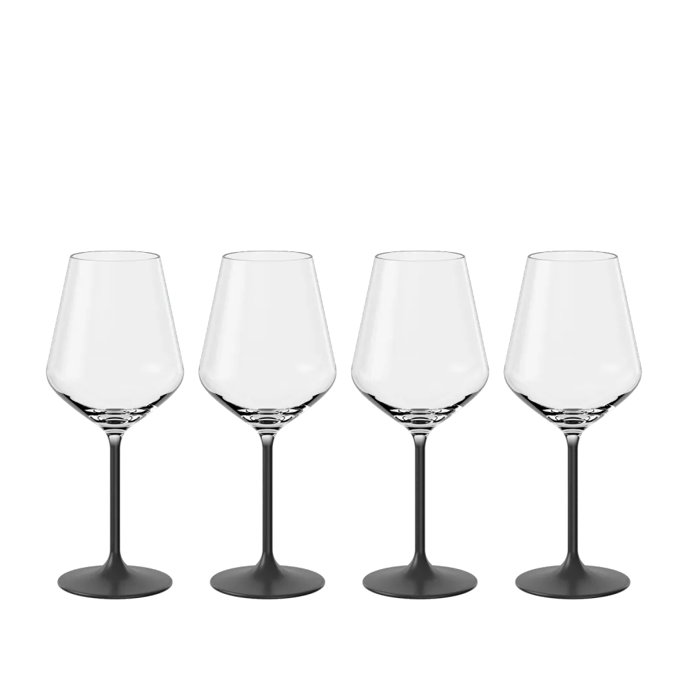 Villeroy & Boch Manufacture Rock Rødvinsglass 4-pk