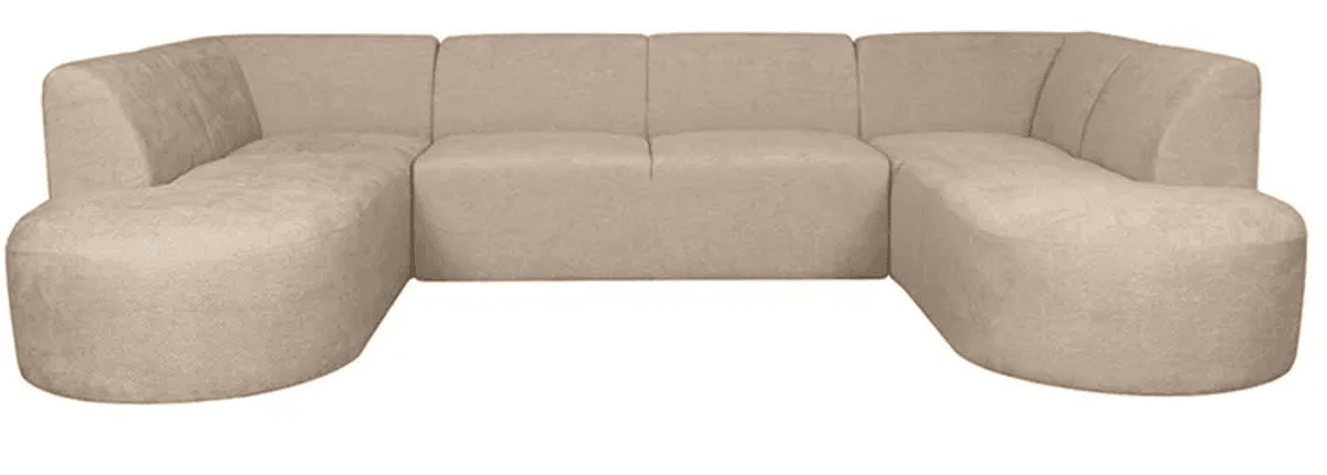 Trend Collection Espen U-Sofa Clay Elite
