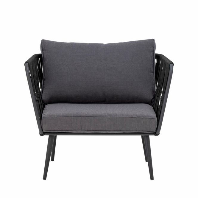 Hovedbilde Bloomingville Pavone Loungestol Sort 2 stk