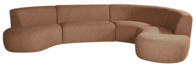 Hovedbilde Trend Collection – Florence U Sofa Coral ...