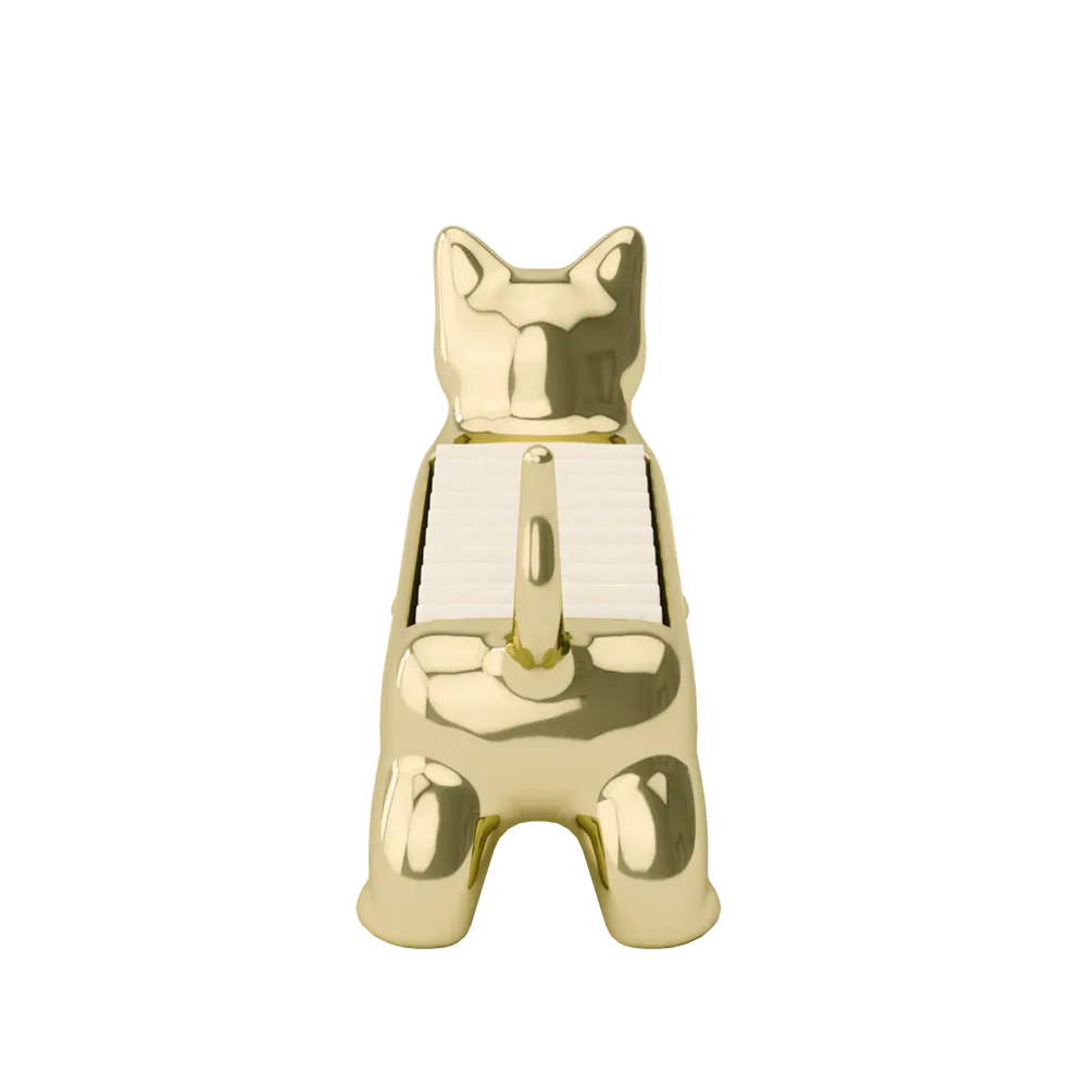 Umbra Ali Cat Ringholder Messing