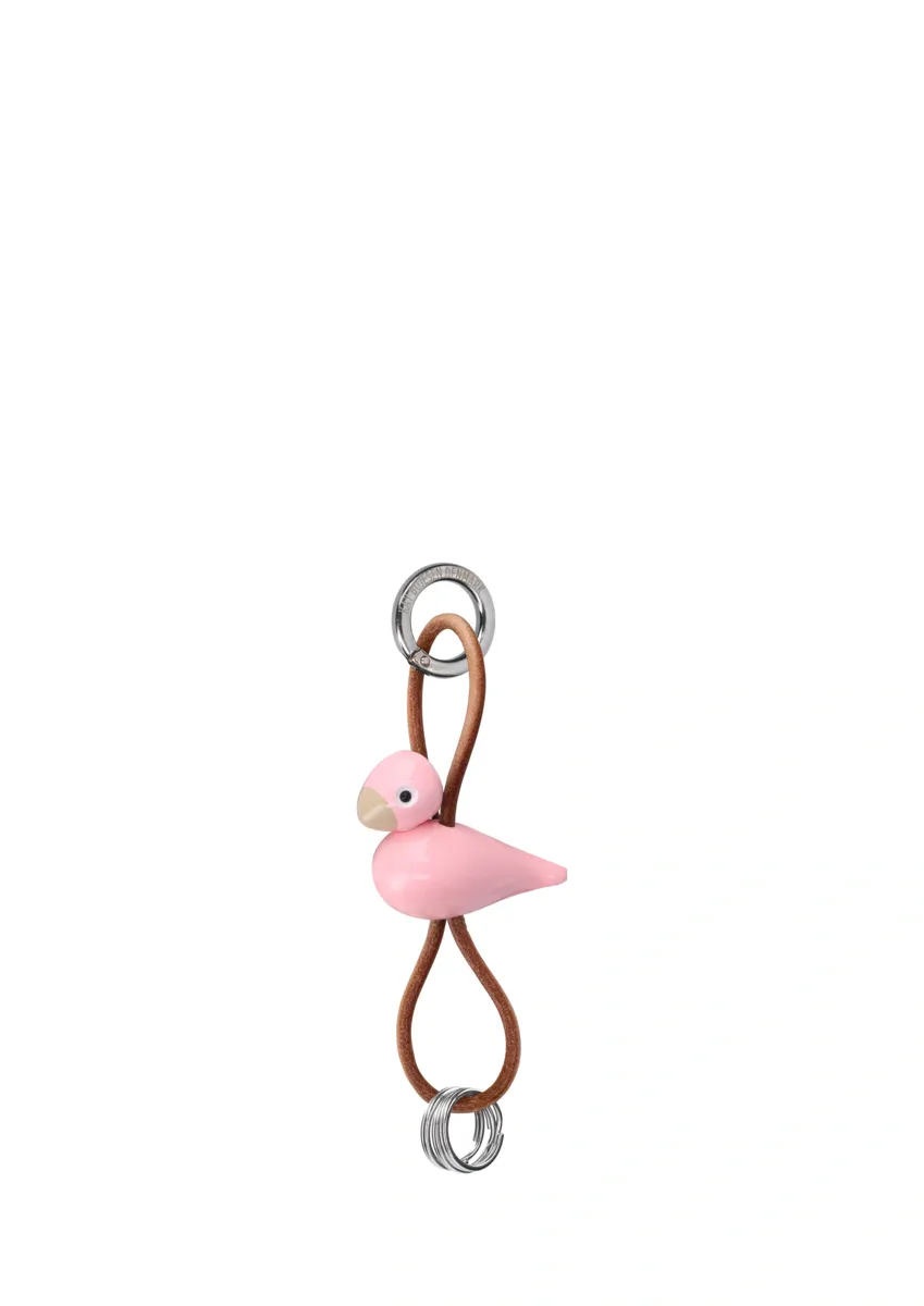 Kay Bojesen Nøkkelring Sangfugl Rosa