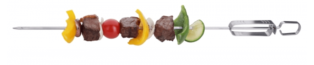 Karl Weis Grillspyd med utløser – 45 cm, 4 stk.